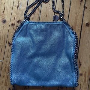 Stella McCartney Blue Canvas Bag
